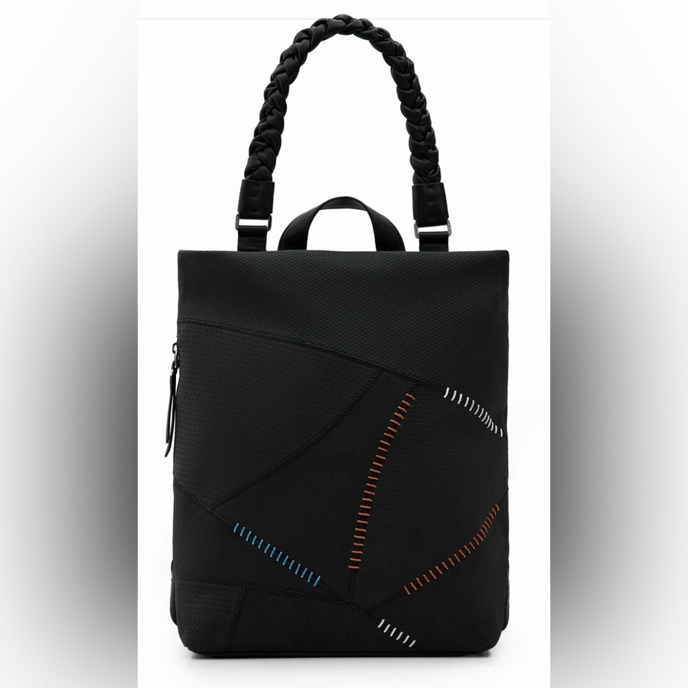Desigual MULTI-POSITION PATCHWORK BACKPACK - Picture 2 of 13
